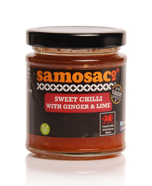 Sweet Chilli Sauce with Ginger & Lime (Great Taste Award) 190g