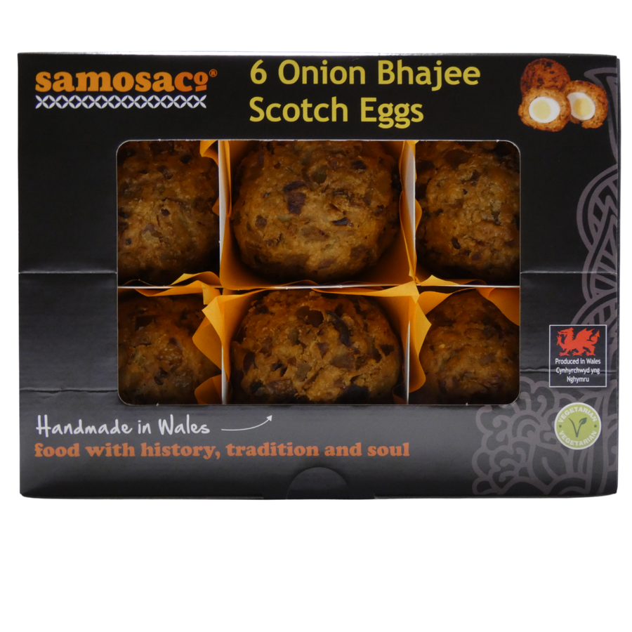 Onion Bhaji Scotch Eggs (6 Pack)